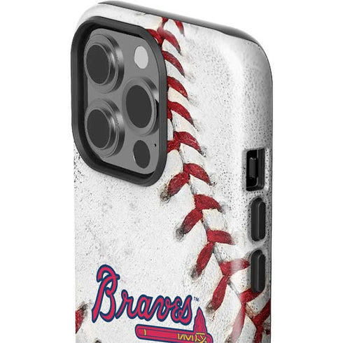 MLB Atlanta Braves Game Ball iPhone 15 Pro Impact Case